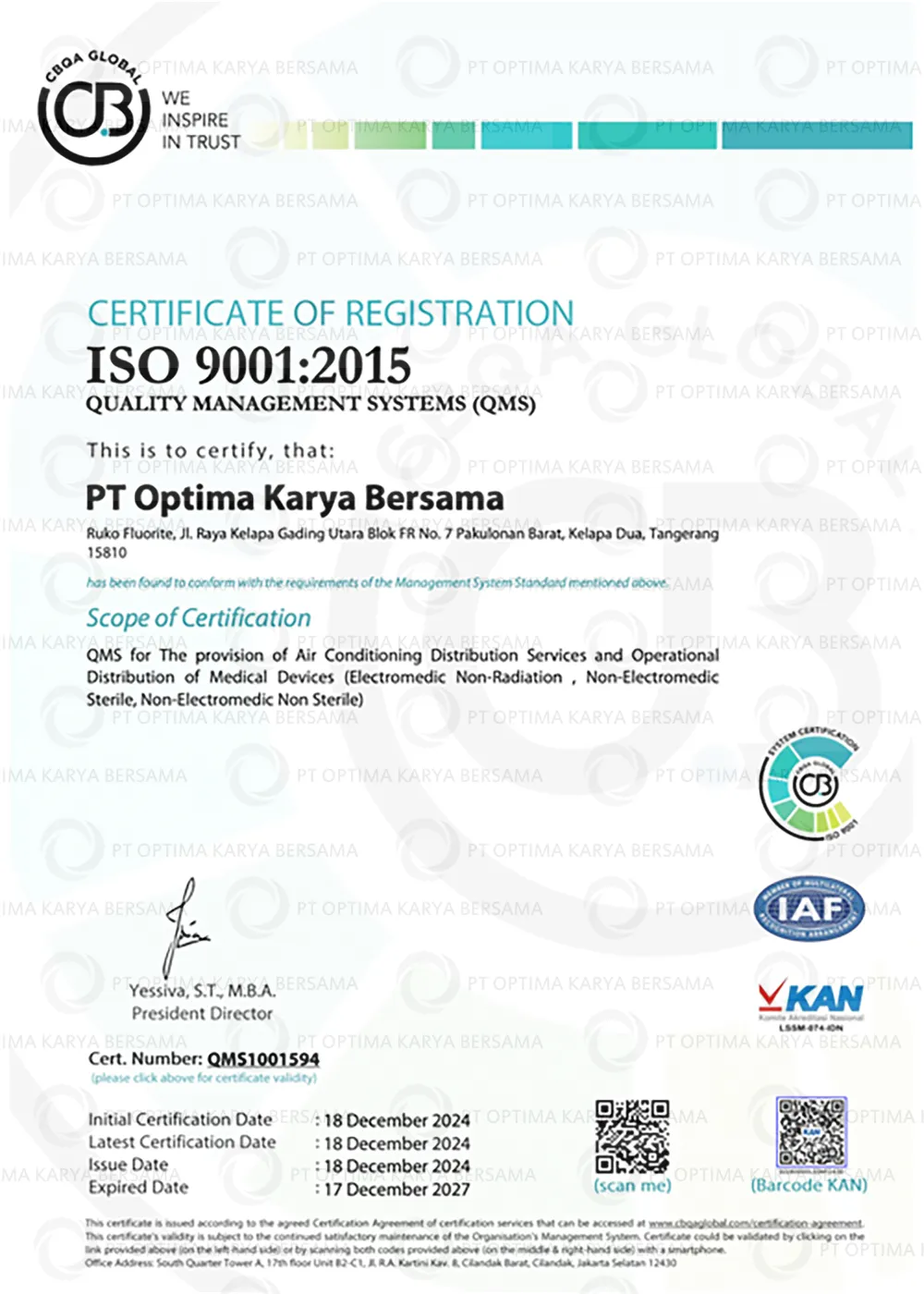 ISO 9001:2015